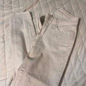 PAIGE Women's Off-White Skinny Jeans